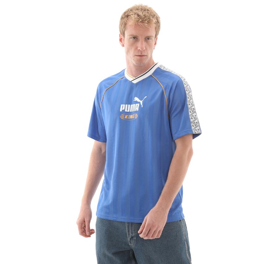 Puma Kıng Relaxed Football Jersey T-Shirt Lacivert Puma Kıng Relaxed Football Jersey T-Shirt Lacivert