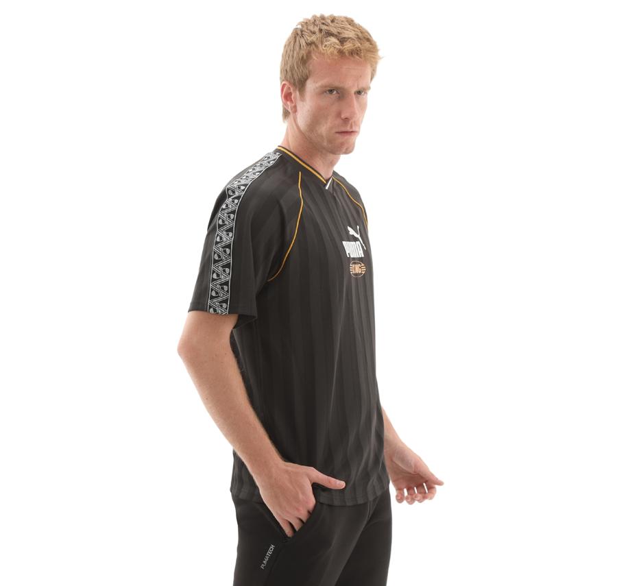 Puma Kıng Relaxed Football Jersey T-Shirt Siyah Puma Kıng Relaxed Football Jersey T-Shirt Siyah