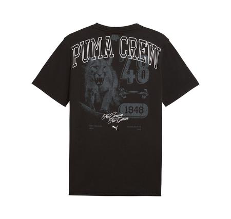 Puma M Graphıc Tee 1 Erkek T-Shirt Siyah