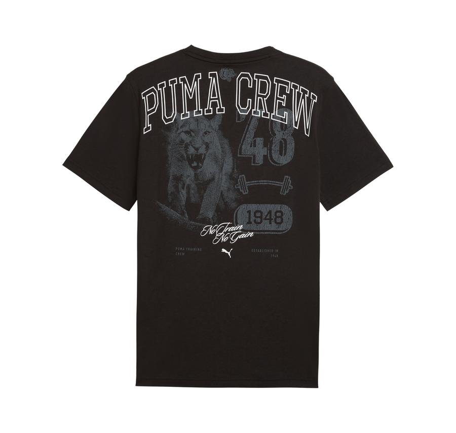 Puma M Graphıc Tee 1 Erkek T-Shirt Siyah Puma M Graphıc Tee 1 Erkek T-Shirt Siyah