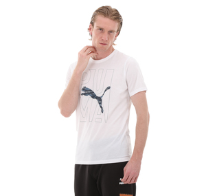 Puma Men S Graphıc Tee Concept Erkek T-Shirt Beyaz 2