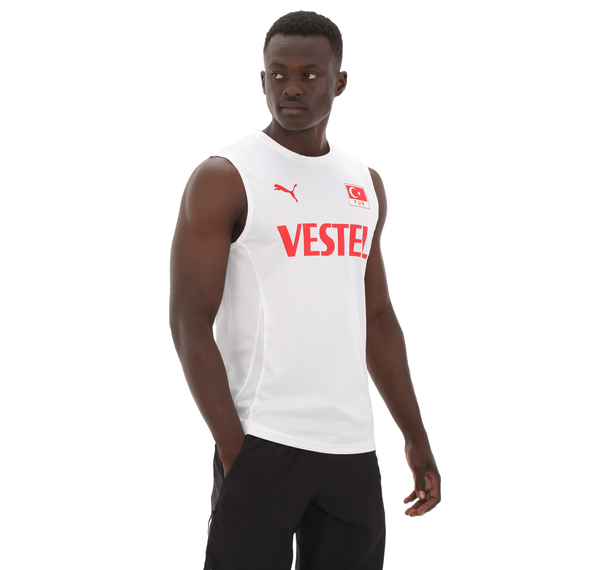 Puma Men Volleyball Jersey Erkek Forma Beyaz Puma Men Volleyball Jersey Erkek Forma Beyaz