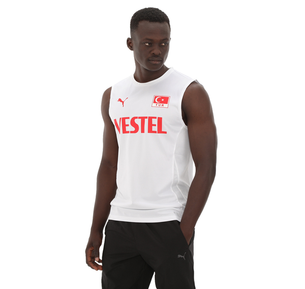 Puma Men Volleyball Jersey Erkek Forma Beyaz Puma Men Volleyball Jersey Erkek Forma Beyaz
