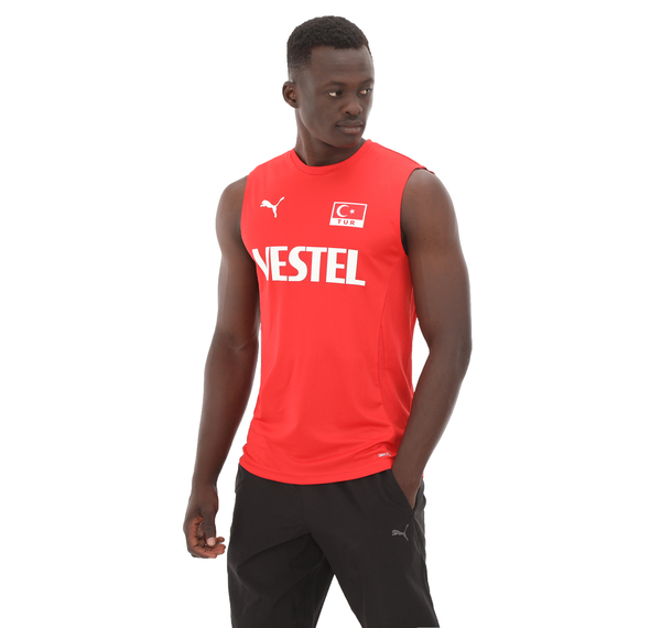Puma Men Volleyball Jersey Erkek Forma Kırmızı Puma Men Volleyball Jersey Erkek Forma Kırmızı