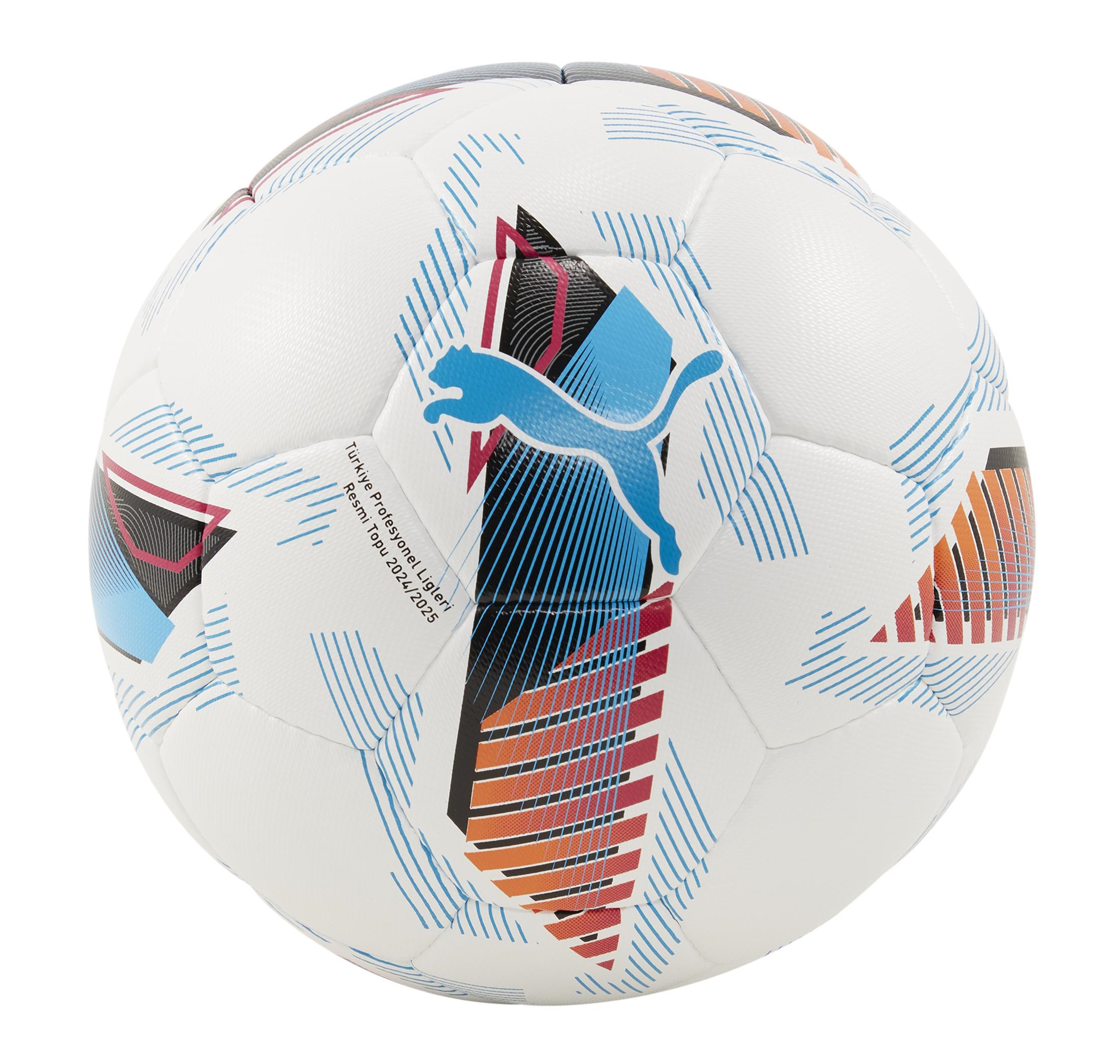Puma Orbita S&amp;uuml;per Lig 5 Hs Erkek Futbol Topu Beyaz -1