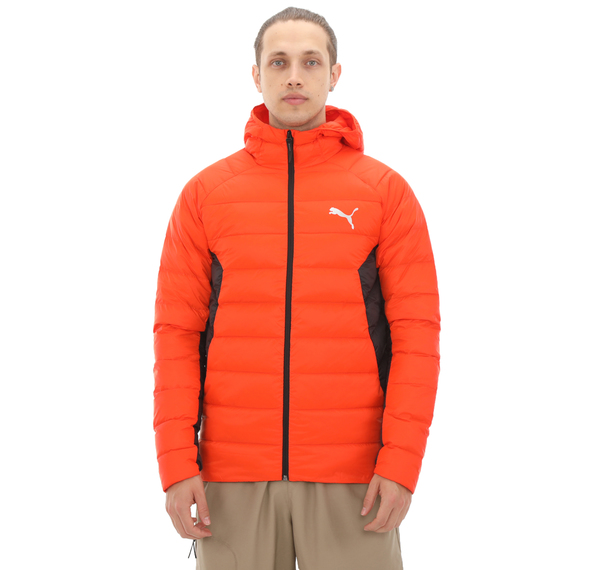Puma Packlıte Hooded Down Jacket Erkek Mont Turuncu Puma Packlıte Hooded Down Jacket Erkek Mont Turuncu