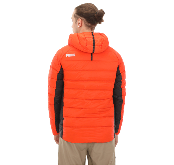 Puma Packlıte Hooded Down Jacket Erkek Mont Turuncu Puma Packlıte Hooded Down Jacket Erkek Mont Turuncu