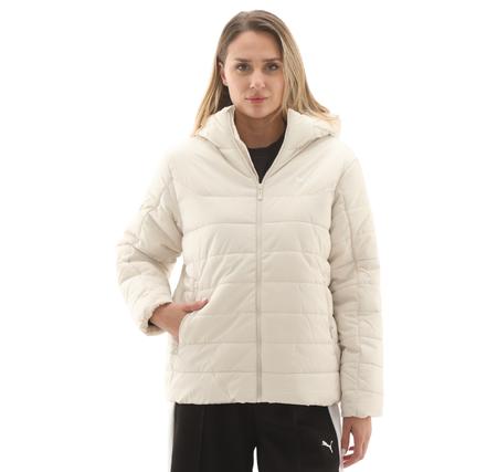 Puma Packlıte Hooded Down Jacket Kadın Mont Krem Puma Packlıte Hooded Down Jacket Kadın Mont Krem