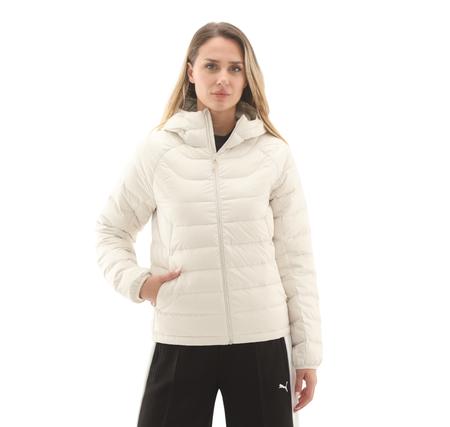 Puma Packlıte Hooded Down Jacket Kadın Mont Krem Puma Packlıte Hooded Down Jacket Kadın Mont Krem