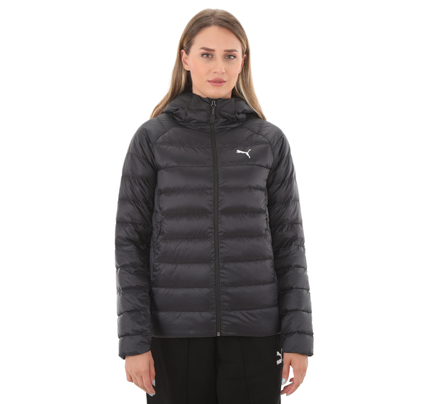 Puma Packlıte Hooded Down Jacket Kadın Mont Siyah Puma Packlıte Hooded Down Jacket Kadın Mont Siyah
