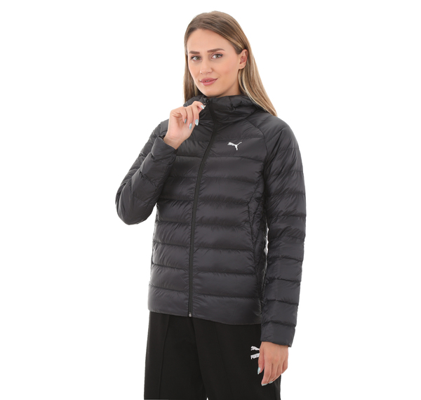 Puma Packlıte Hooded Down Jacket Kadın Mont Siyah Puma Packlıte Hooded Down Jacket Kadın Mont Siyah