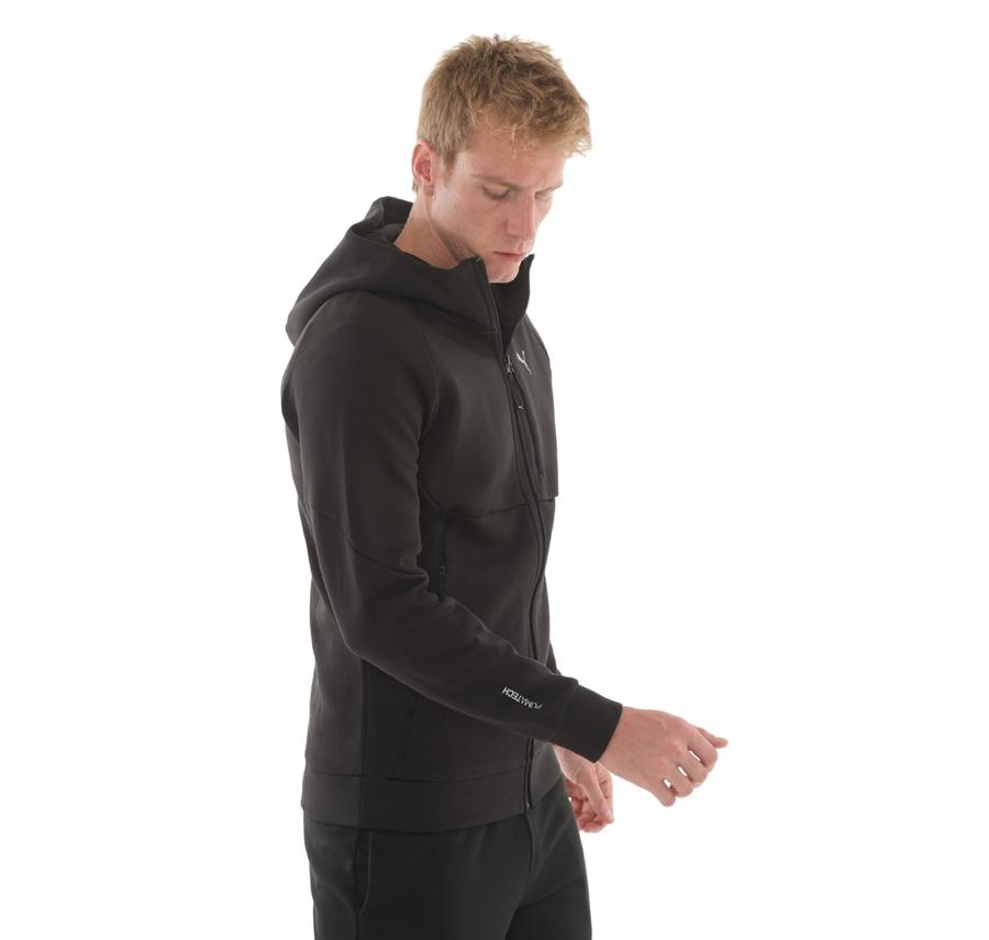Puma Pumatech Full-Zip Hoodie Erkek Ceket Siyah Puma Pumatech Full-Zip Hoodie Erkek Ceket Siyah