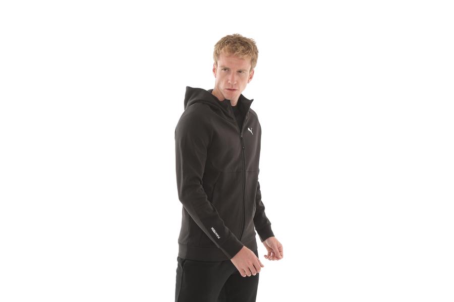 Puma Pumatech Fz Hoodie Erkek Ceket Siyah Puma Pumatech Fz Hoodie Erkek Ceket Siyah