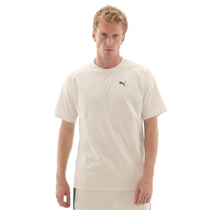 Puma Pumatech Relaxed Graphic Tee Erkek T-Shirt Krem Puma Pumatech Relaxed Graphic Tee Erkek T-Shirt Krem