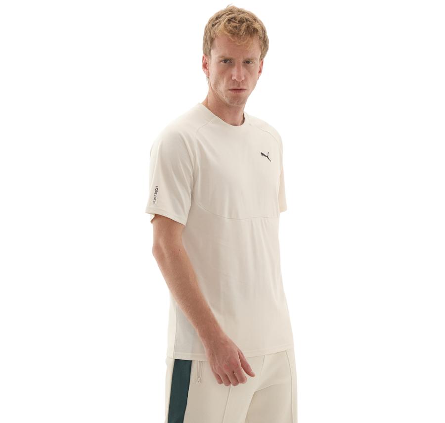 Puma Pumatech Relaxed Graphic Tee Erkek T-Shirt Krem Puma Pumatech Relaxed Graphic Tee Erkek T-Shirt Krem