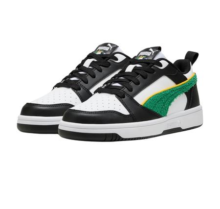 Puma Rebound V6 Lo Super Jr Çocuk Spor Ayakkabı Beyaz