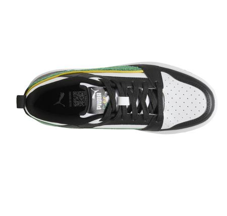Puma Rebound V6 Lo Super Jr Çocuk Spor Ayakkabı Beyaz