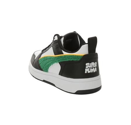Puma Rebound V6 Lo Super Jr Çocuk Spor Ayakkabı Beyaz
