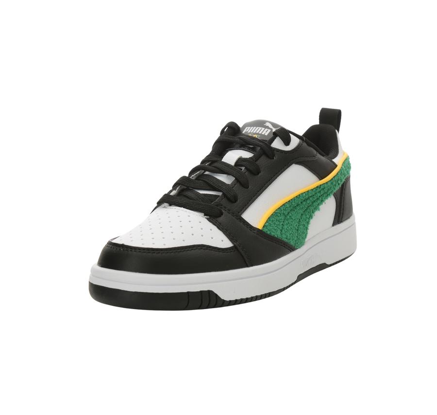 Puma Rebound V6 Lo Super Jr Çocuk Spor Ayakkabı Beyaz - Görsel 4