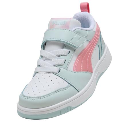 Puma Reboundv6Lospacebelleac+Ps Çocuk Spor Ayakkabı Beyaz