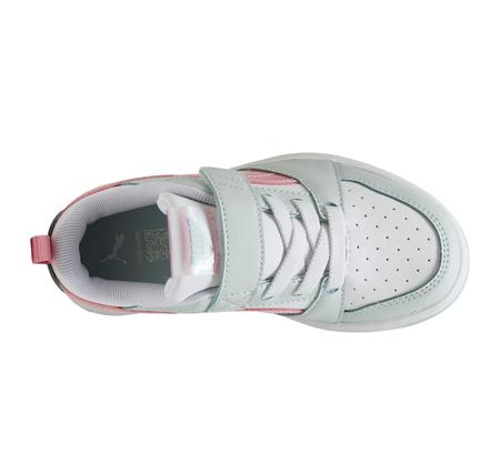 Puma Reboundv6Lospacebelleac+Ps Çocuk Spor Ayakkabı Beyaz