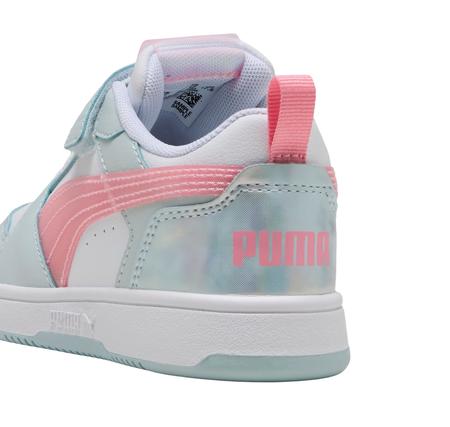Puma Reboundv6Lospacebelleac+Ps Çocuk Spor Ayakkabı Beyaz