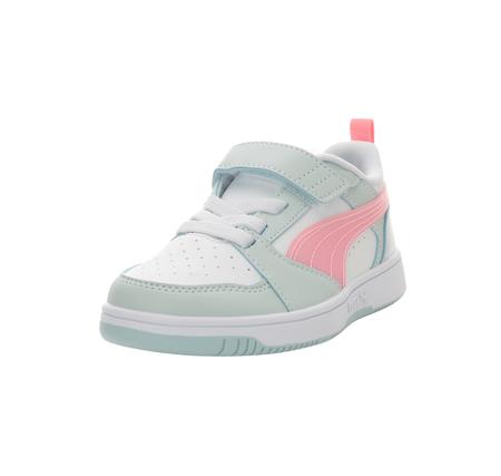 Puma Reboundv6Lospacebelleac+Ps Çocuk Spor Ayakkabı Beyaz