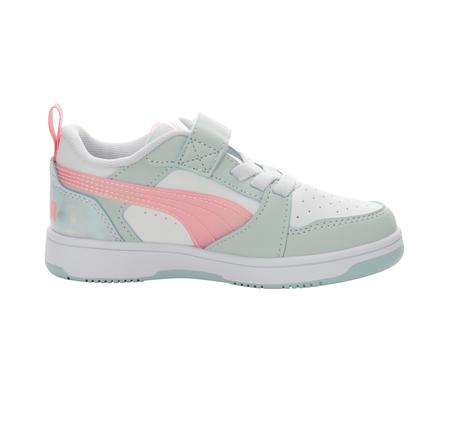 Puma Reboundv6Lospacebelleac+Ps Çocuk Spor Ayakkabı Beyaz