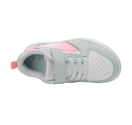 Puma Reboundv6Lospacebelleac+Ps Çocuk Spor Ayakkabı Beyaz