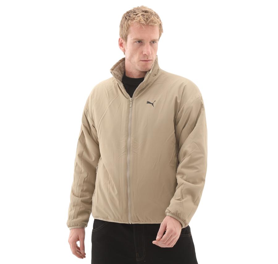 Puma Reversible Sherpa Jacket Erkek Ceket Kahve Puma Reversible Sherpa Jacket Erkek Ceket Kahve