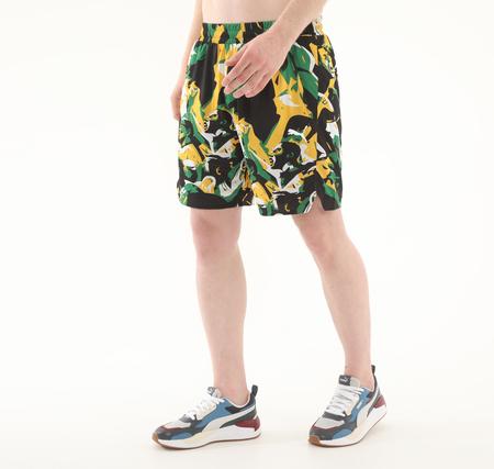 Puma Rival Rage Aop Short Erkek Şort Ve Kapri Siyah