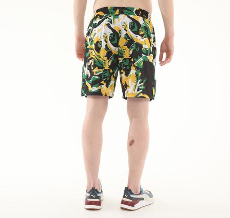 Puma Rival Rage Aop Short Erkek Şort Ve Kapri Siyah