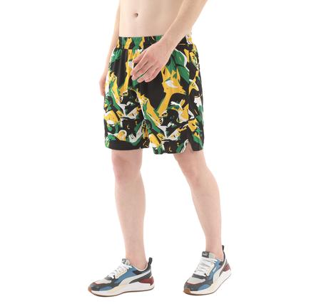 Puma Rival Rage Aop Short Erkek Şort Ve Kapri Siyah
