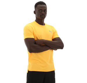 Puma Run Cloudspun Ss Tee Erkek T-Shirt Sarı