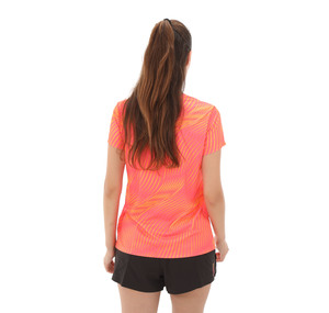 Puma Run Favorıte Aop Tee W Kadın T-Shirt Turuncu