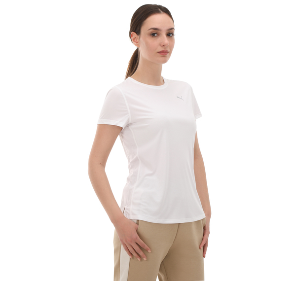 Puma Run Favorıtes Velocıty Tee W Kadın T-Shirt Beyaz Puma Run Favorıtes Velocıty Tee W Kadın T-Shirt Beyaz