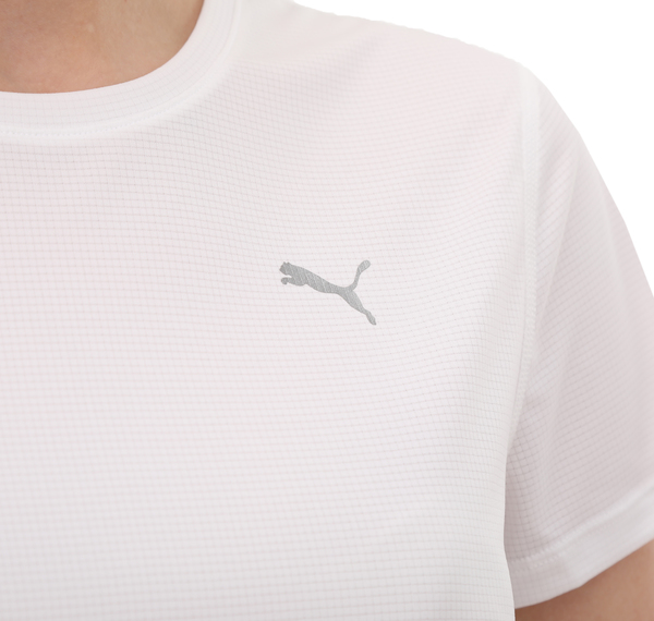 Puma Run Favorıtes Velocıty Tee W Kadın T-Shirt Beyaz Puma Run Favorıtes Velocıty Tee W Kadın T-Shirt Beyaz