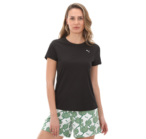 Puma Run Favorıtes Velocıty Tee W Kadın T-Shirt Siyah