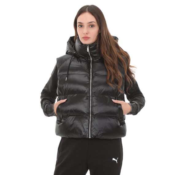 Puma Shiny Puffer Vest Kadın Yelek Siyah Puma Shiny Puffer Vest Kadın Yelek Siyah