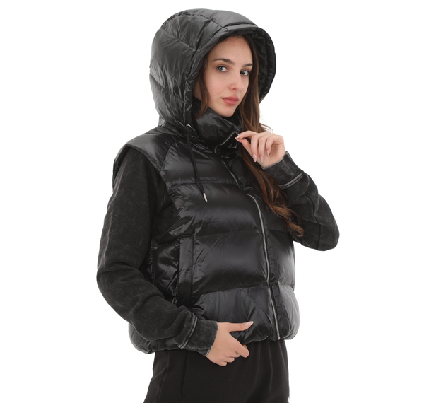 Puma Shiny Puffer Vest Kadın Yelek Siyah Puma Shiny Puffer Vest Kadın Yelek Siyah