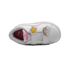 Puma Smash 3.0 Badges V Inf Bebek Spor Ayakkabı Beyaz