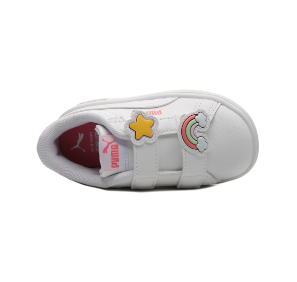 Puma Smash 3.0 Badges V Inf Bebek Spor Ayakkabı Beyaz Puma Smash 3.0 Badges V Inf Bebek Spor Ayakkabı Beyaz