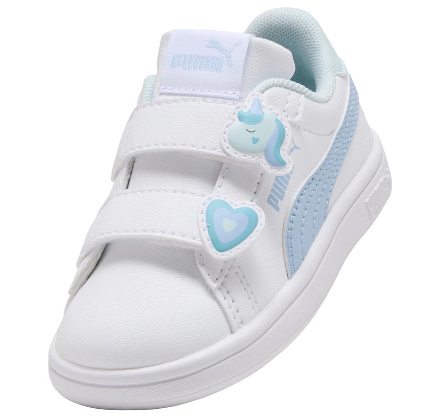 Puma Smash 3.0 Badges V Inf Bebek Spor Ayakkabı Beyaz Puma Smash 3.0 Badges V Inf Bebek Spor Ayakkabı Beyaz