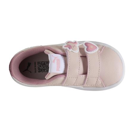 Puma Smash 3.0 Badges V Inf Bebek Spor Ayakkabı Pembe