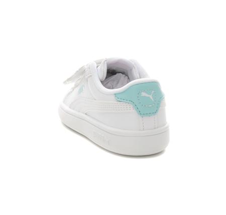 Puma Smash 3.0 Badges V Inf Bebek Spor Ayakkabı Beyaz