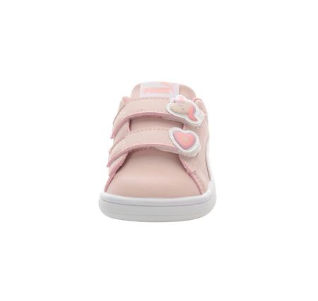 Puma Smash 3.0 Badges V Inf Bebek Spor Ayakkabı Pembe