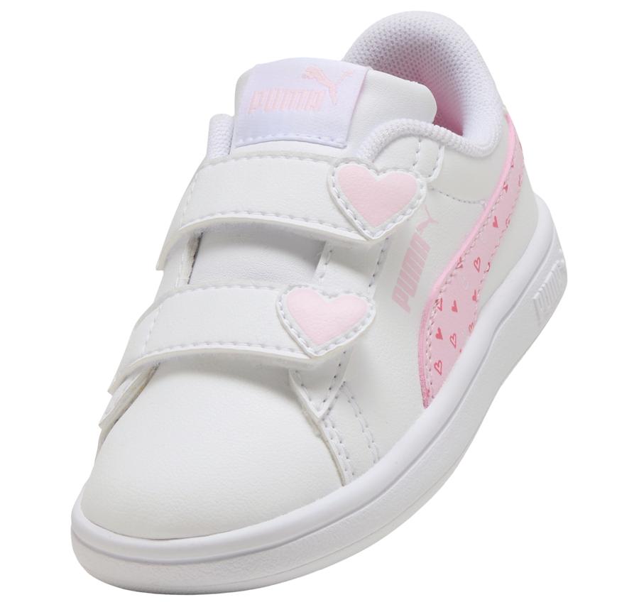 Puma Smash 3.0 Hearty V Inf Bebek Spor Ayakkabı Beyaz Puma Smash 3.0 Hearty V Inf Bebek Spor Ayakkabı Beyaz