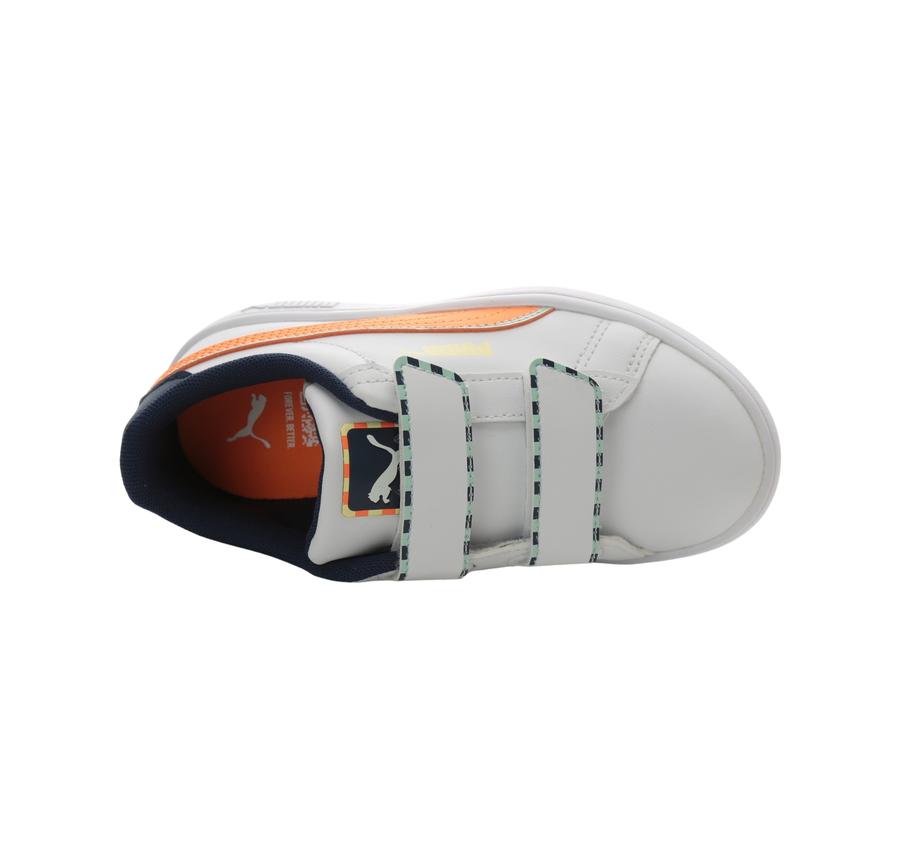 Puma Smash 3.0 Playdate V Ps Çocuk Spor Ayakkabı Beyaz Puma Smash 3.0 Playdate V Ps Çocuk Spor Ayakkabı Beyaz