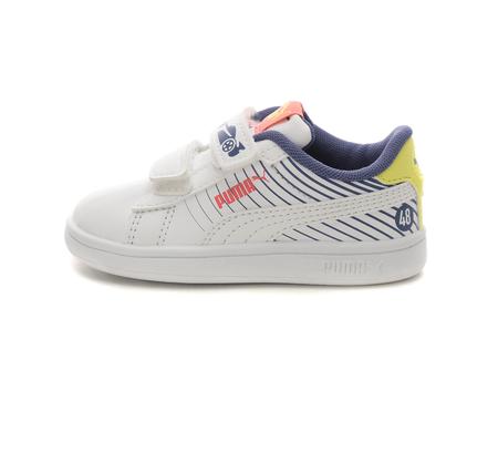 Puma Smash 3.0 Poised 2 Bebek Spor Ayakkabı Beyaz