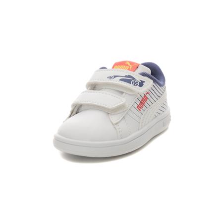 Puma Smash 3.0 Poised 2 Bebek Spor Ayakkabı Beyaz